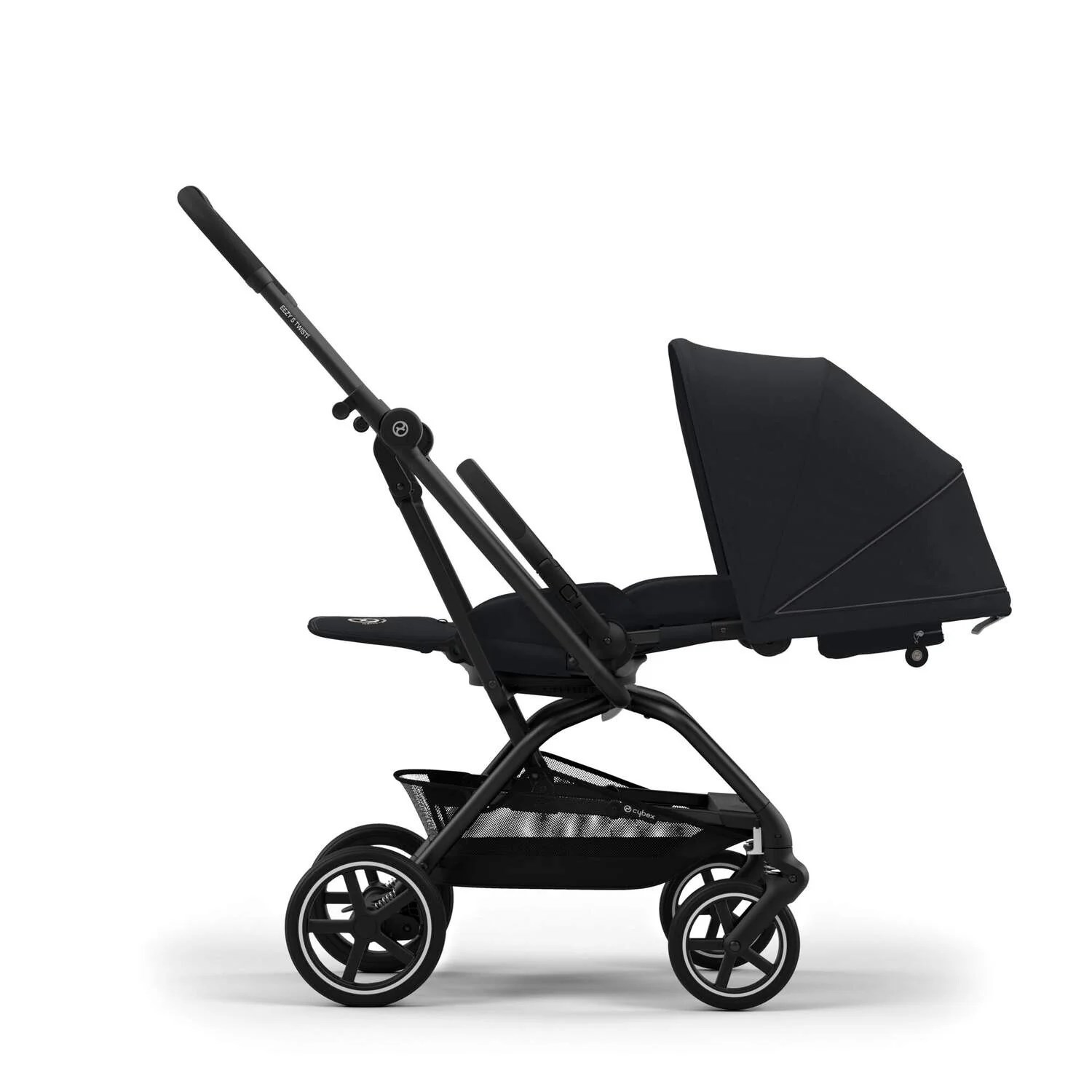 Cybex Eezy S Twist2 Bebek Arabası Black Magic Black Orjinal