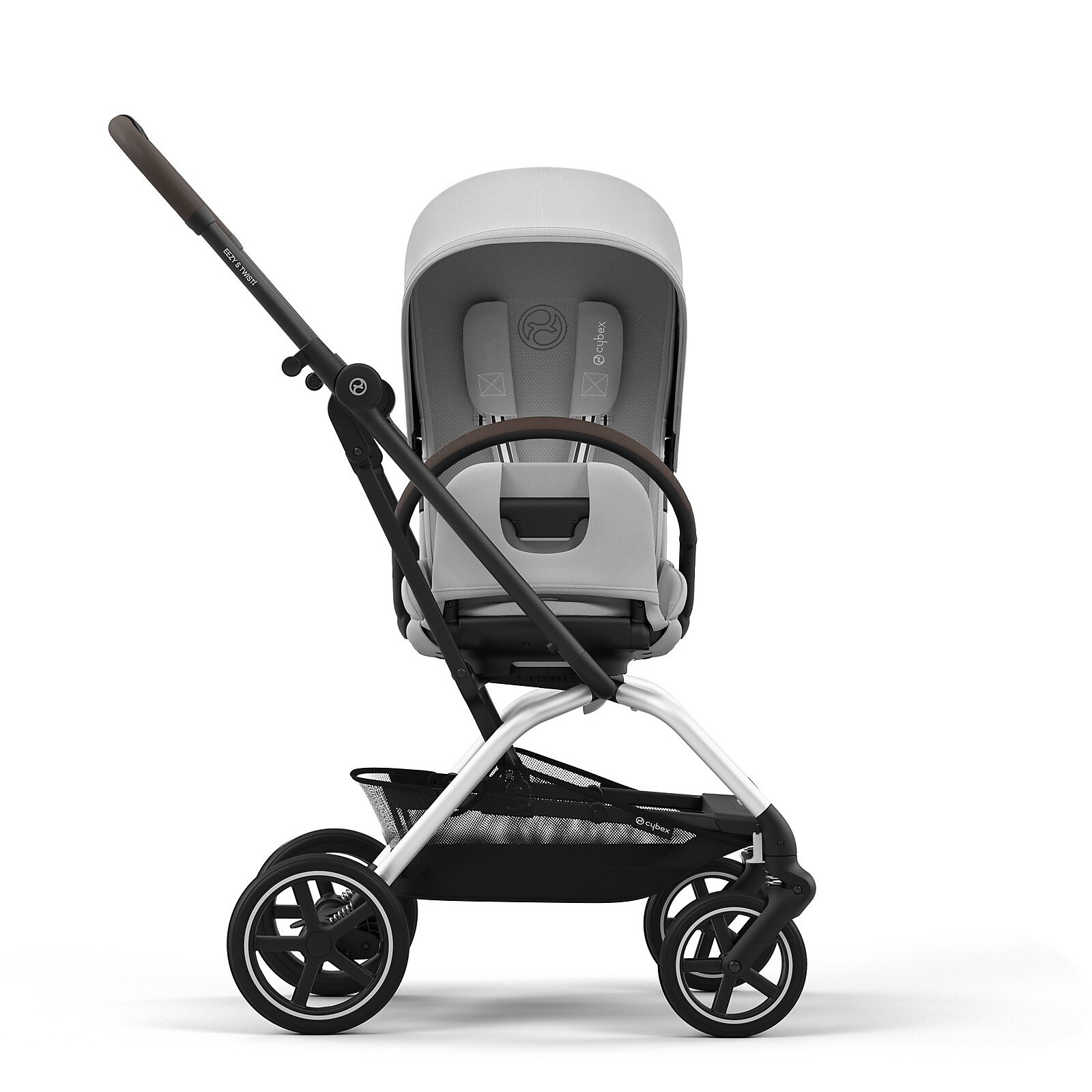 Cybex Eezy S Twist2 Bebek Arabası Silver Fog Grey Orjinal