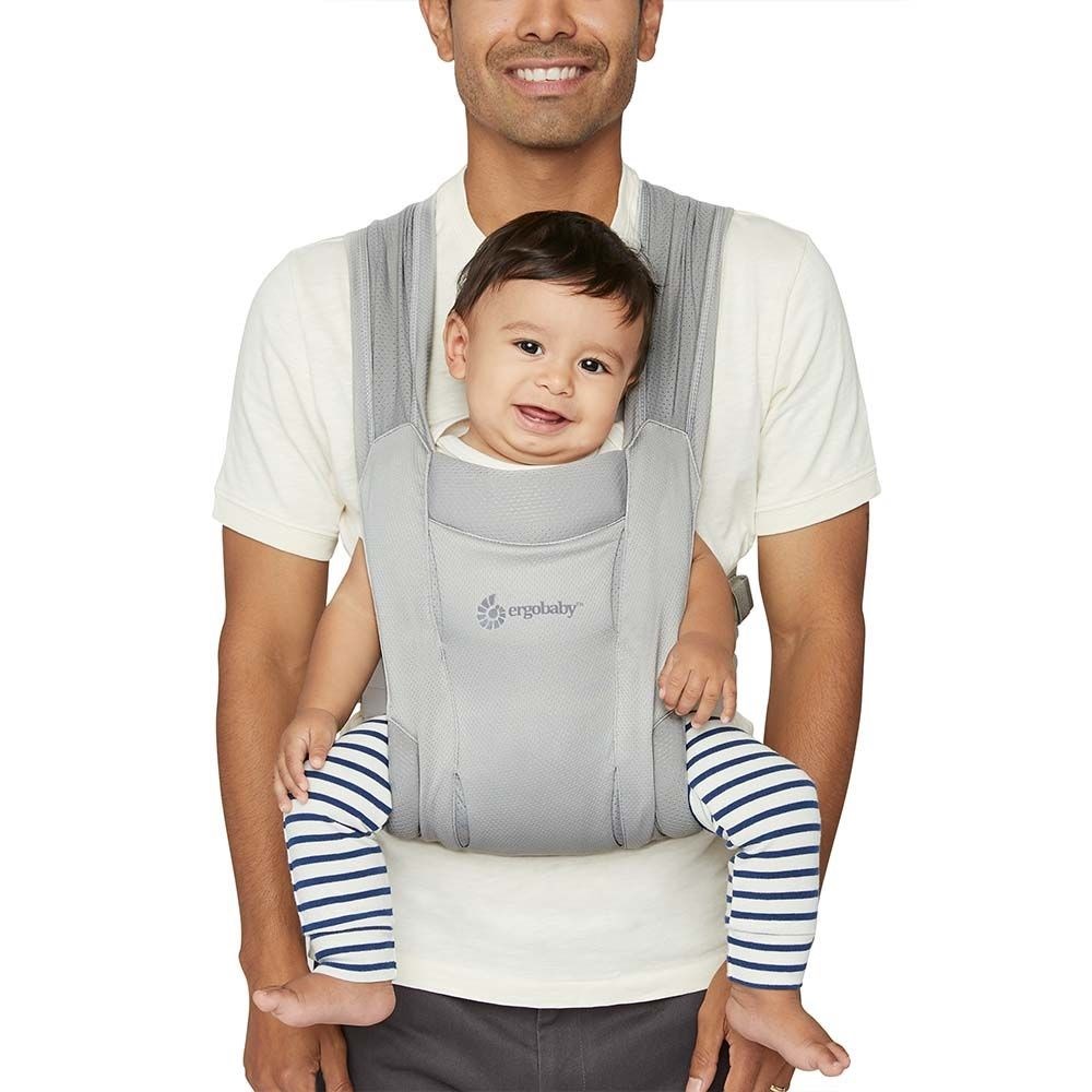 Ergobaby Embrace Mesh Kanguru Soft Grey 