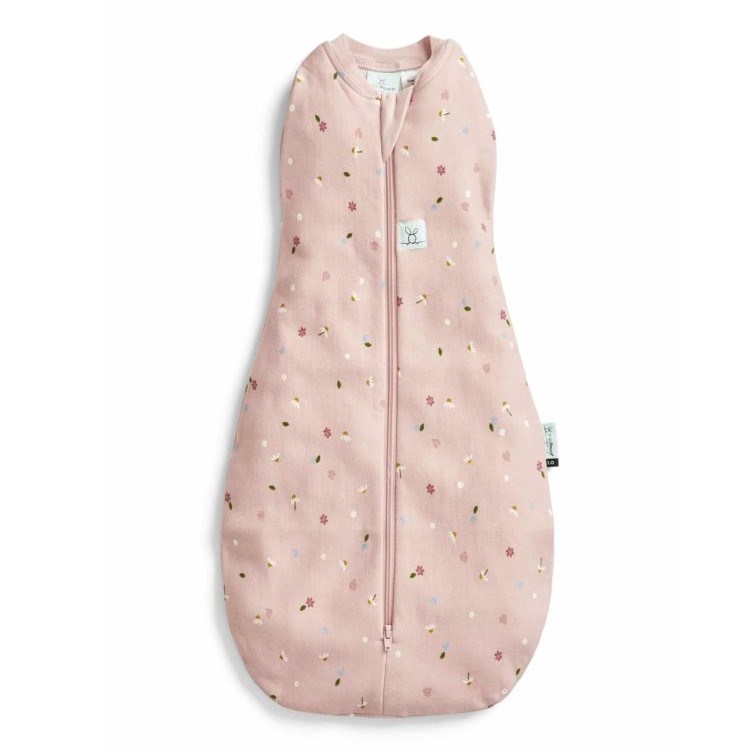 ErgoPouch Organik Pamuklu Kundak 1.0 TOG Daisies Pembe