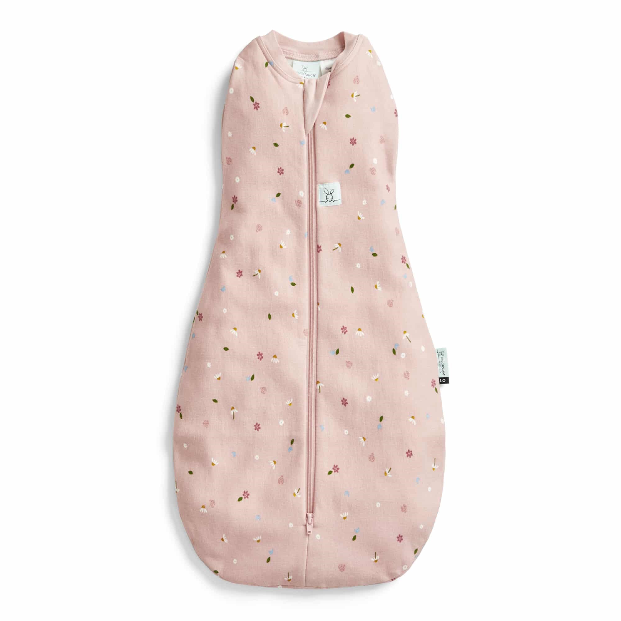 ErgoPouch Organik Pamuklu Kundak 1.0 TOG Daisies Pembe