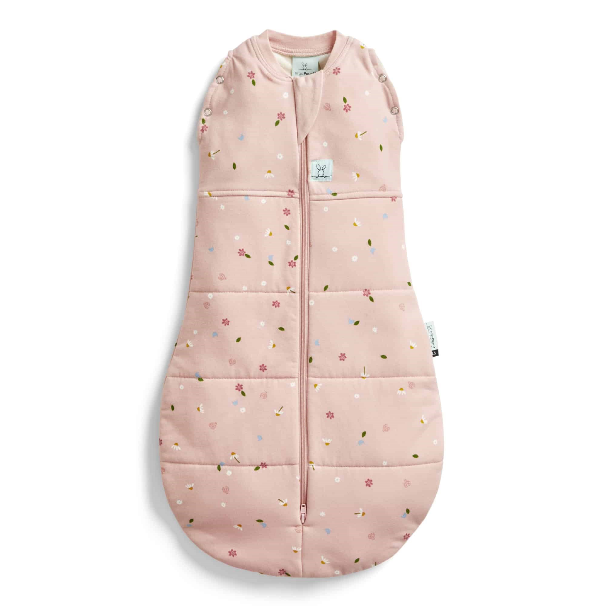 ErgoPouch Organik Pamuklu Kundak 2.5 TOG Daisies Pembe