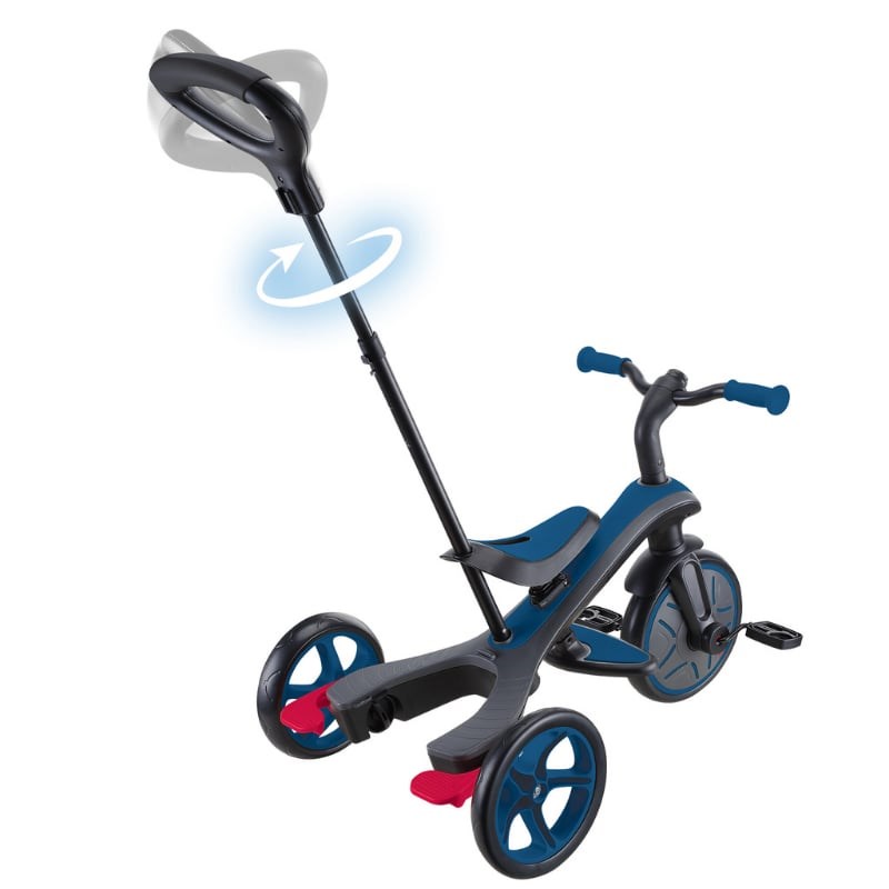 Globber Explorer 4in1 Trike Bisiklet - Kraliyet Mavisi 