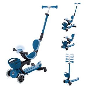 Globber Go Up Baby 360 Işıklı Scooter - Pastel Mavi