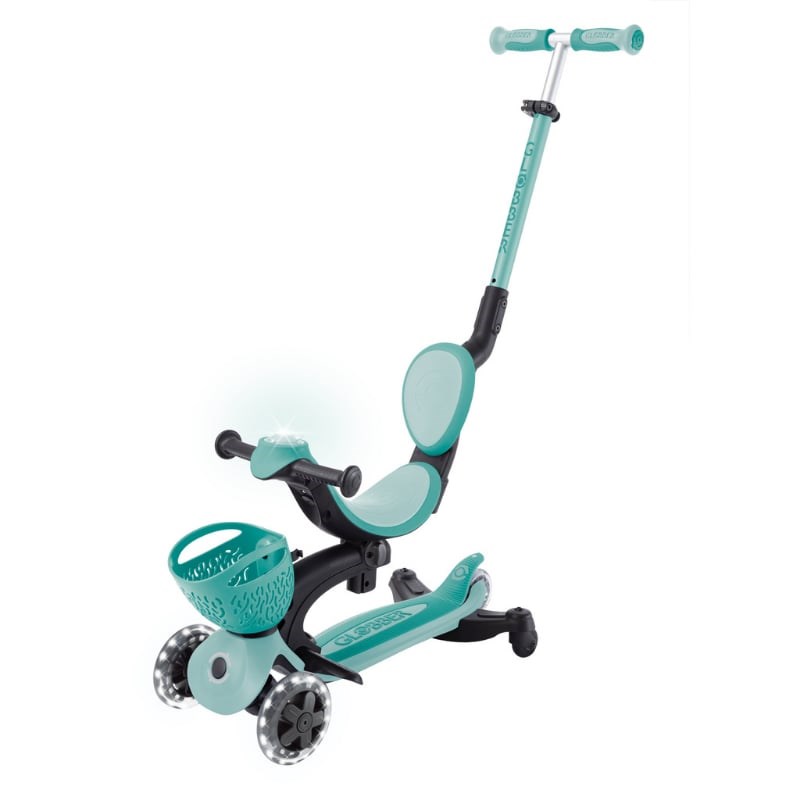 Globber Go Up Baby 360 Işıklı Scooter - Koyu Mint 