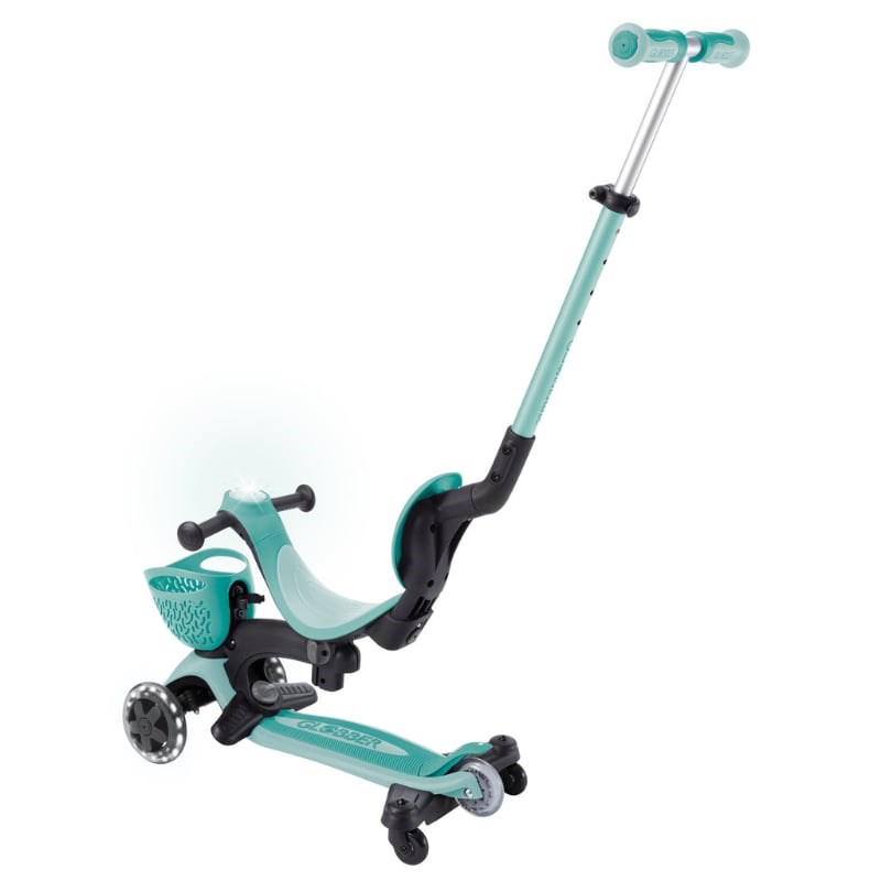 Globber Go Up Baby 360 Işıklı Scooter - Koyu Mint 