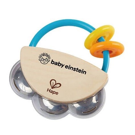 Hape Baby Einstein Tiny Tambourine Oyuncak Ahşap Tef 