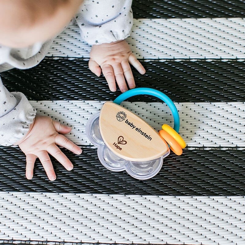 Hape Baby Einstein Tiny Tambourine Oyuncak Ahşap Tef 