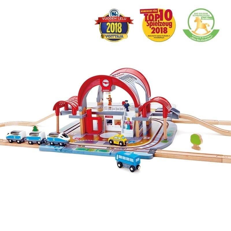 Hape Grand City Oyuncak Tren İstasyonu 