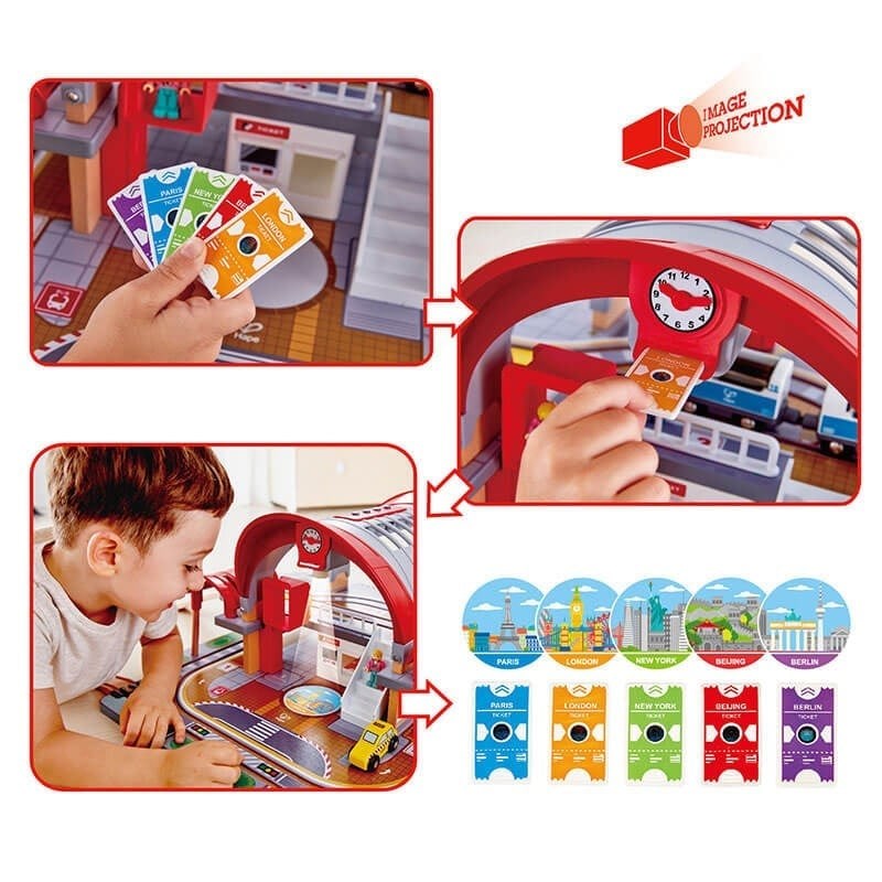 Hape Grand City Oyuncak Tren İstasyonu 