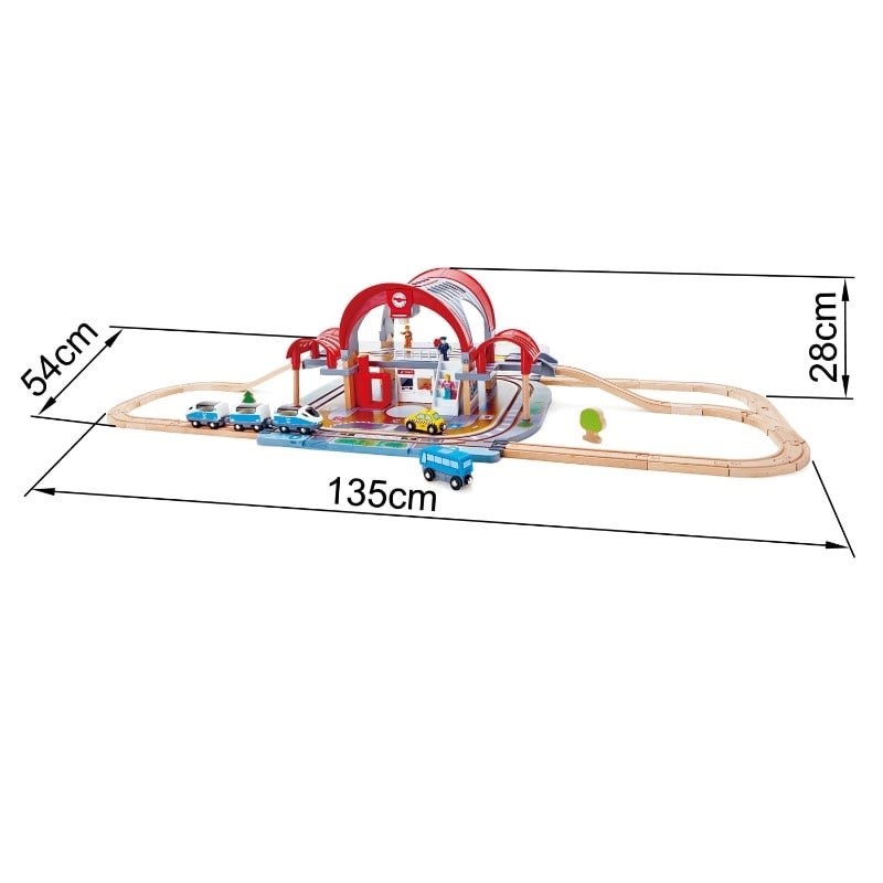 Hape Grand City Oyuncak Tren İstasyonu 