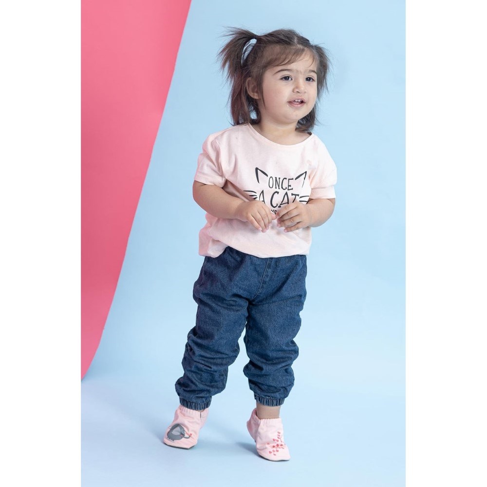 Hopfrög Cute Hose Hyper Toz Pembe Barefoot Akıllı Patik Pembe