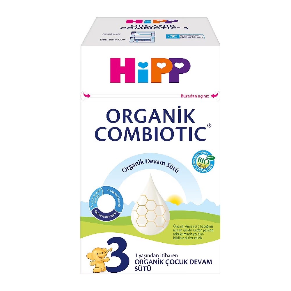 Hipp 3 Organik Combiotic Devam Sütü 600 gr 