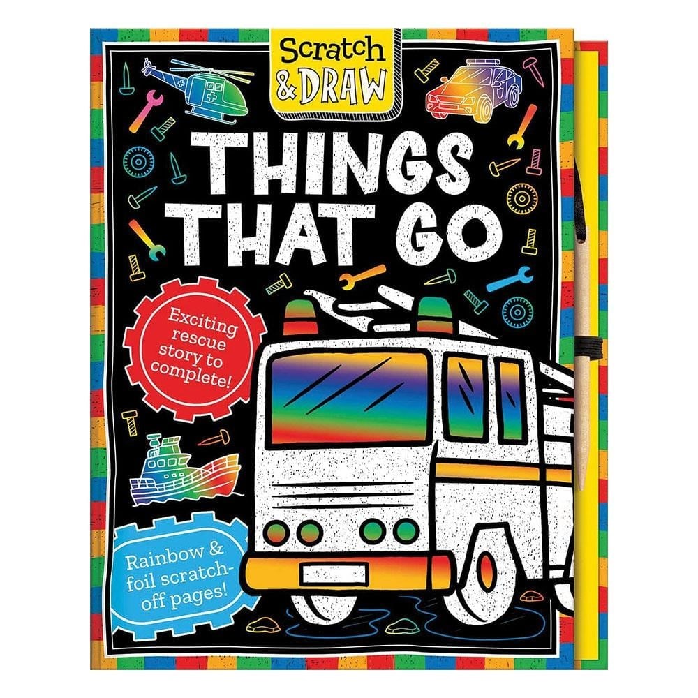 Scratch and Draw - Things That Go 