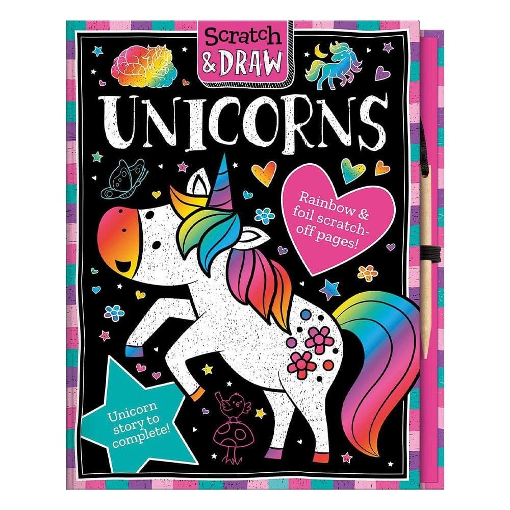 Scratch And Draw - Unicorns 