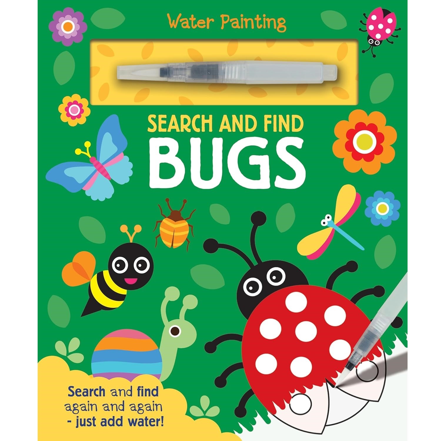 Water Painting - Seek And Find Bugs 