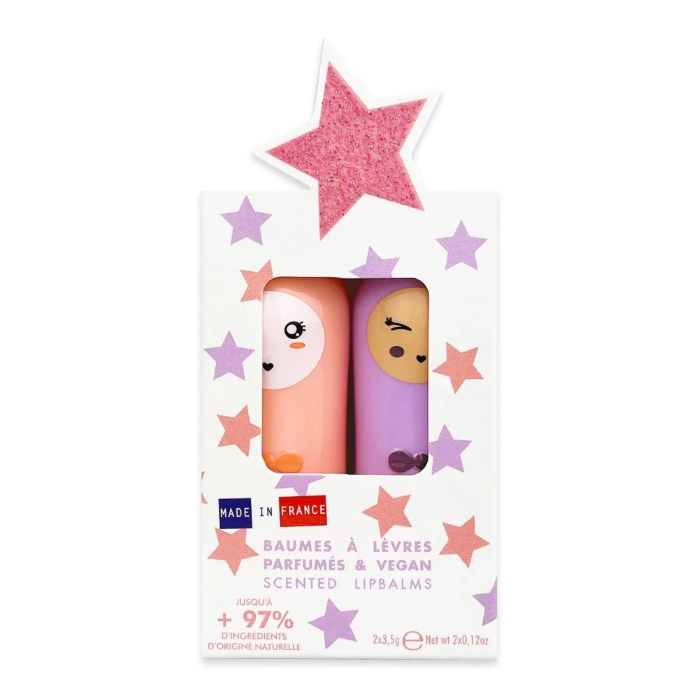 Inuwet Dudak Koruyucu Lip Balm Baumes Agathe  2'li Set 