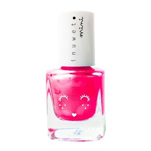 Inuwet Vernis Ongles Kids Su Bazlı Oje Neon Pink Bubbe