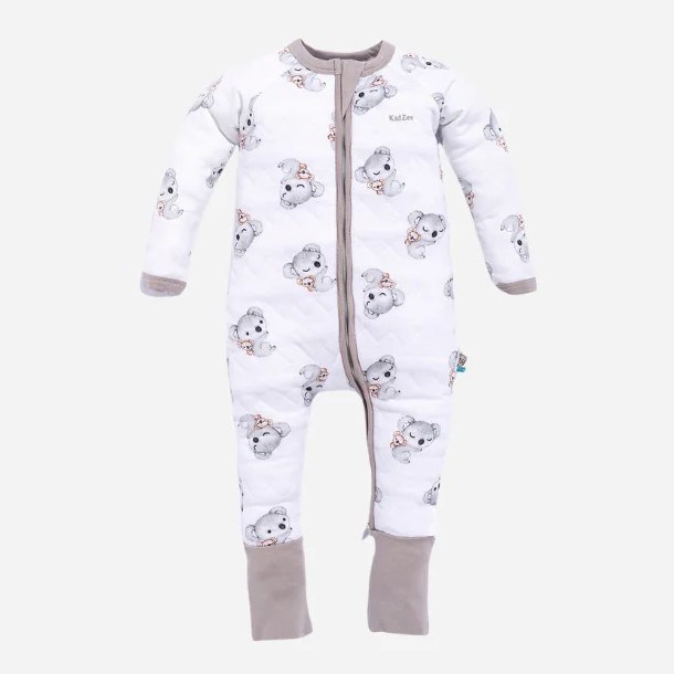 Kidzee Patikli Uyku Tulumu 0.5 Tog Koala Zee-Suit Beyaz