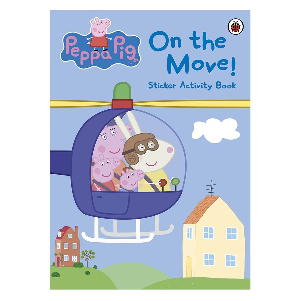 Peppa Pig - On The Move Sticker Activity 