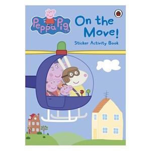 Peppa Pig - On The Move Sticker Activity