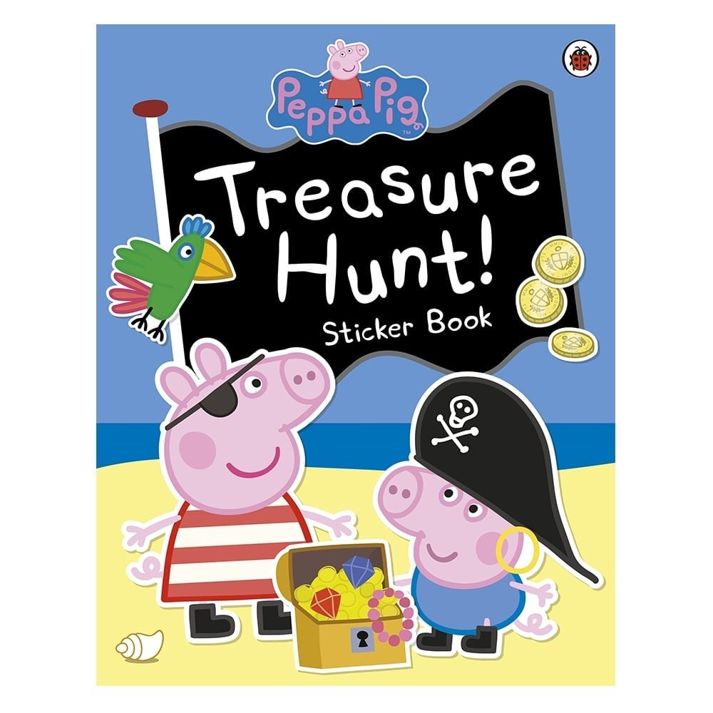 Peppa Pig - Treasure Hunt Sticker Book 