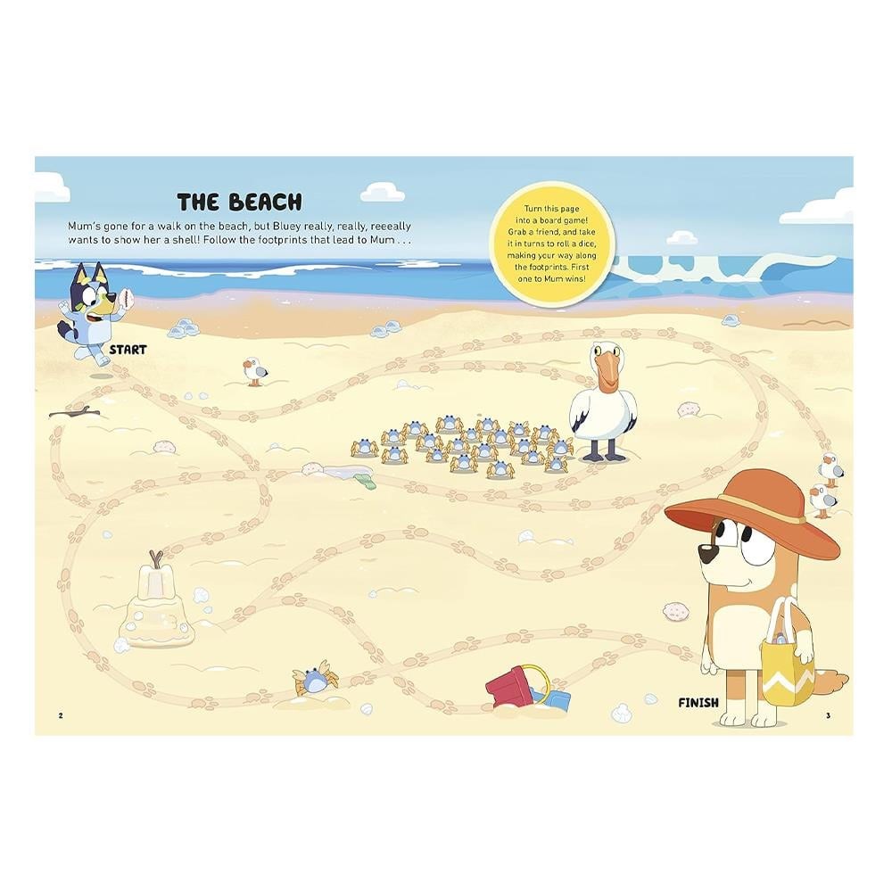 Bluey - Blueys Beach An Activity Book 