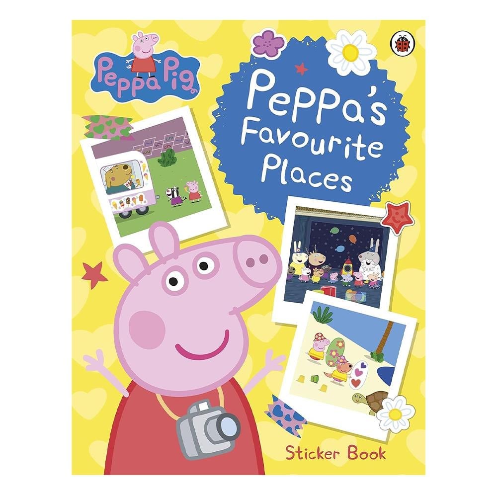 Peppa Pig - Peppas Favourite Places Sticker Book 