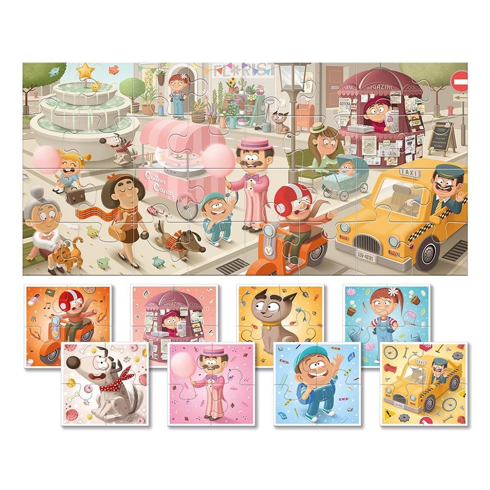 La Citta - The City - Baby Puzzle Collection 