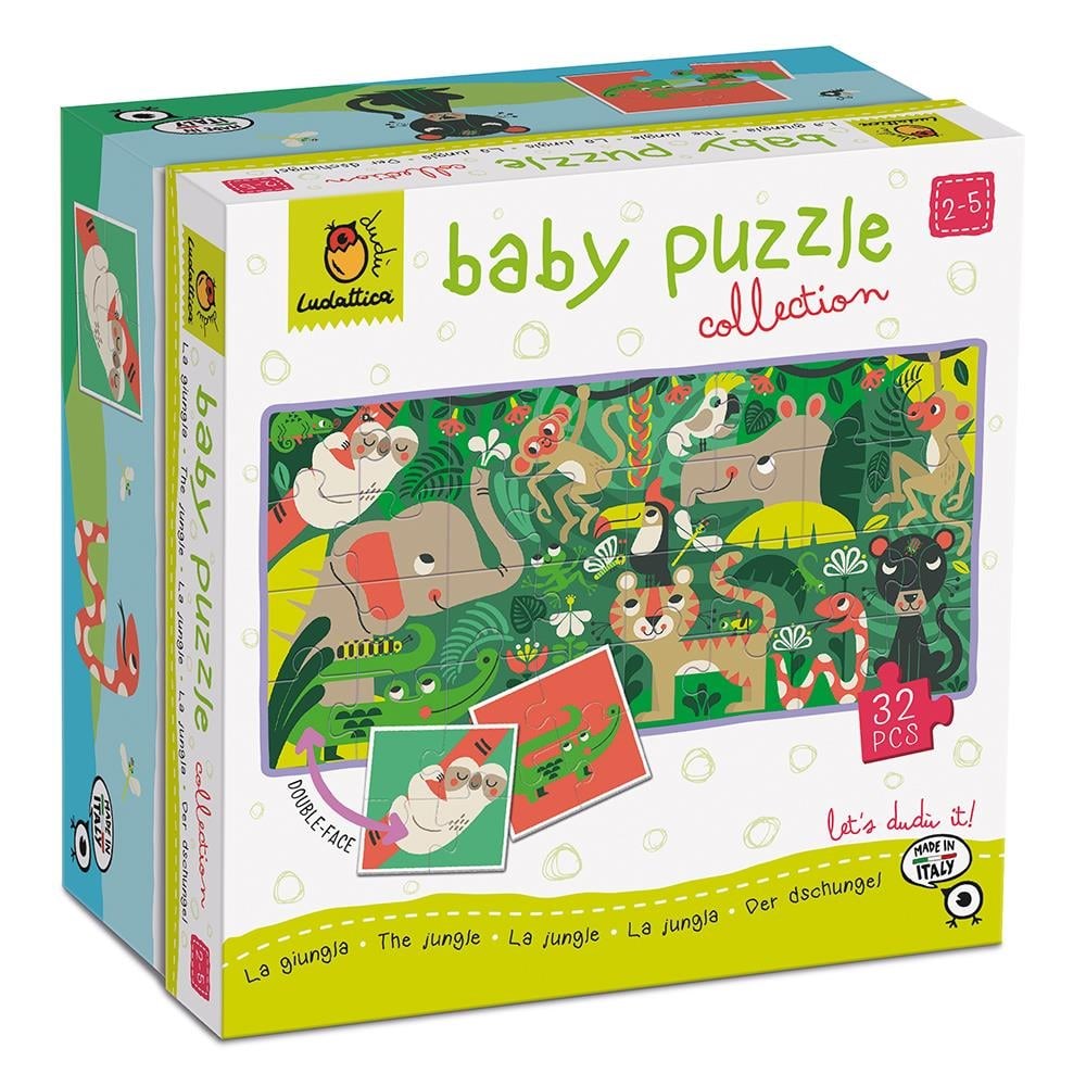 Bebekler için Puzzle - Jungle 