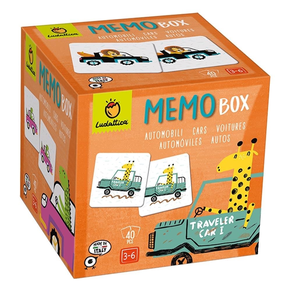 Memo Box - Automobili - Cars 