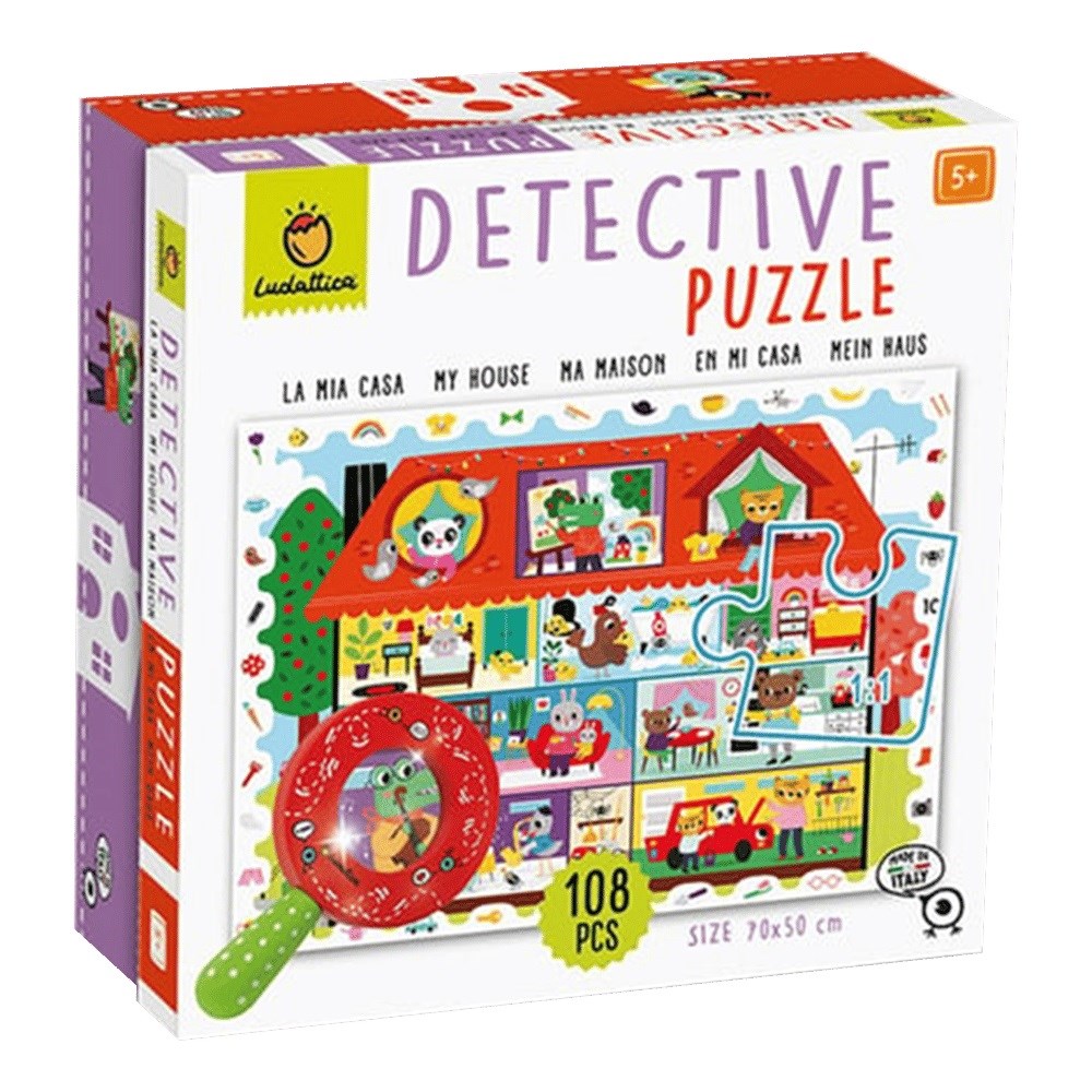 La Mia Casa - My House - Detective Puzzle 