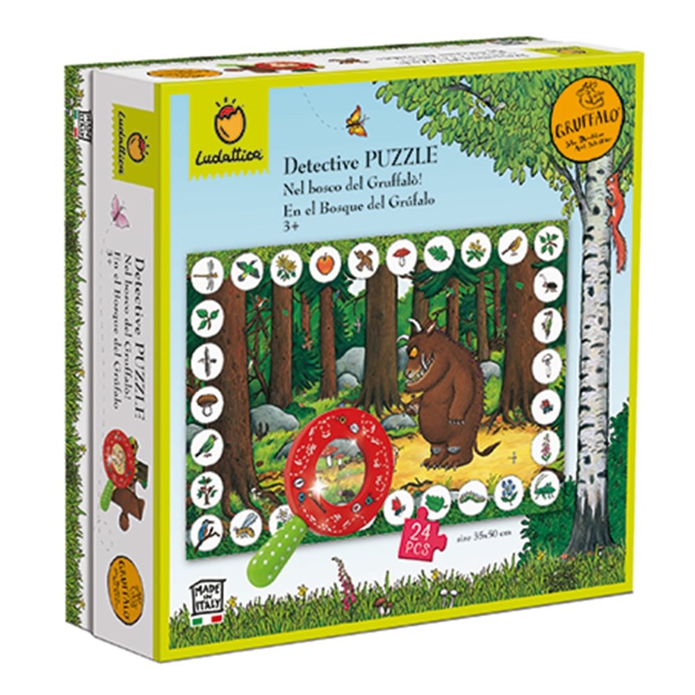 Dedektif Puzzle - Gruffalo Ormanında 