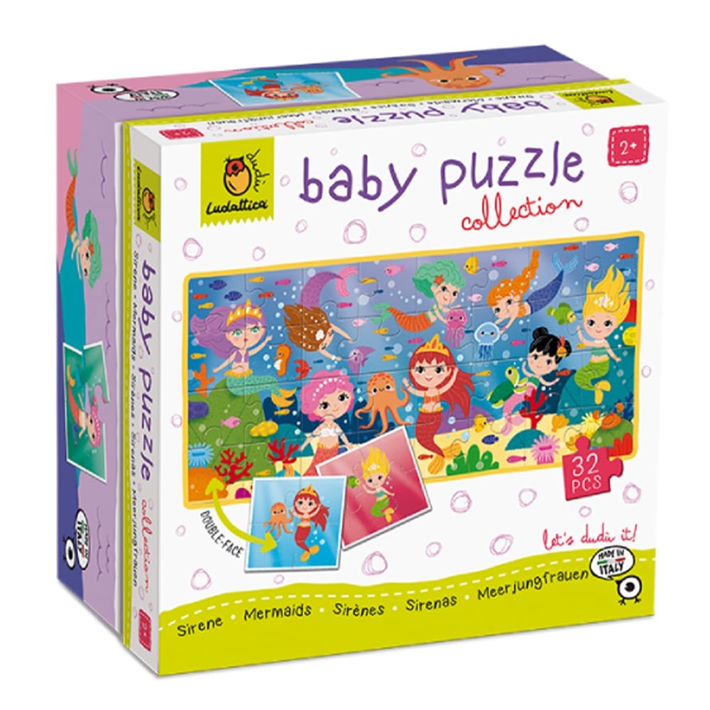 Bebekler için Puzzle - Deniz Kızları 