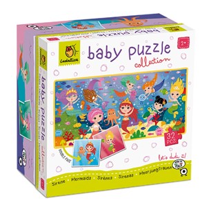 Bebekler için Puzzle - Deniz Kızları