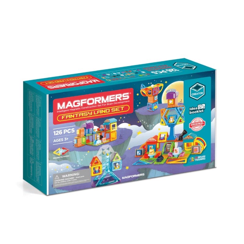 Magformers Mıknatıslı Fantasy Land Set - 126 Parça 