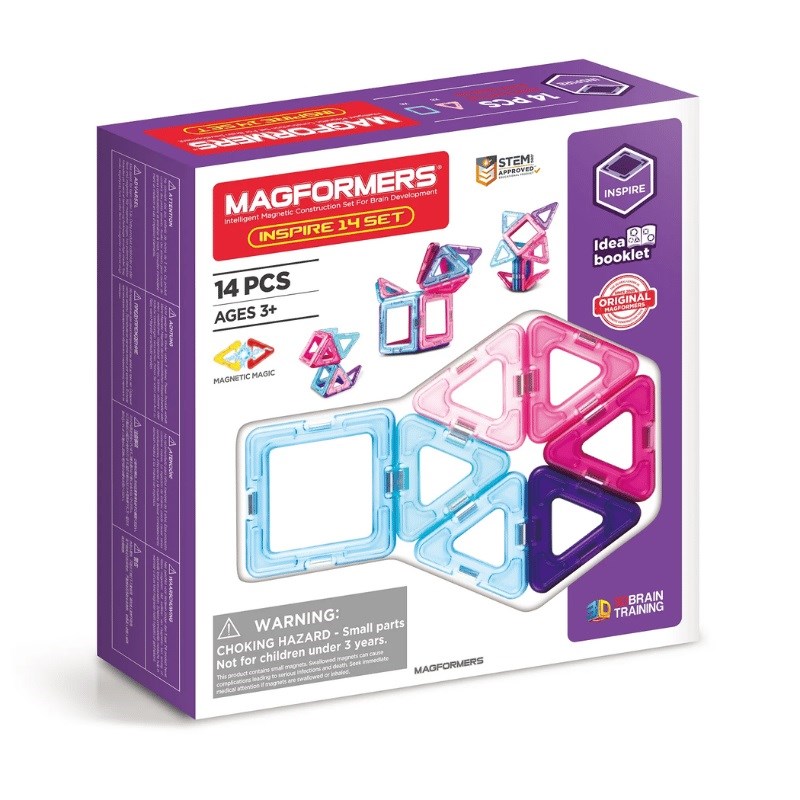 Magformers Mıktatıslı Inspire Set - 14 Parça 