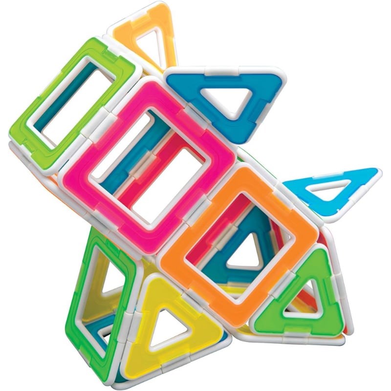 Magformers Mıknatıslı XL Neon Set - 30 Parça 