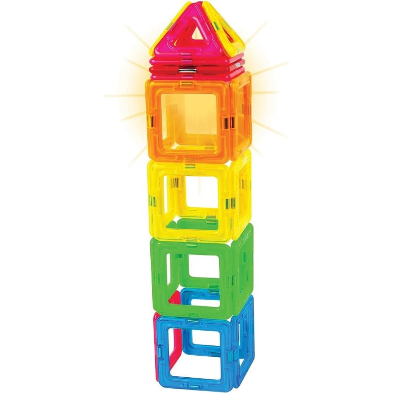 Magformers Mıknatıslı Neon LED Set - 31 Parça 