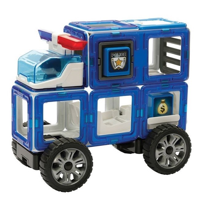 Magformers Mıknatıslı Police Set - 50 Parça 