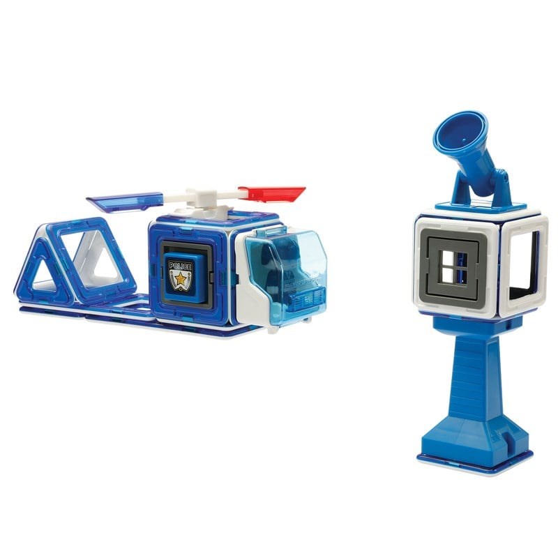 Magformers Mıknatıslı Police Set - 50 Parça 