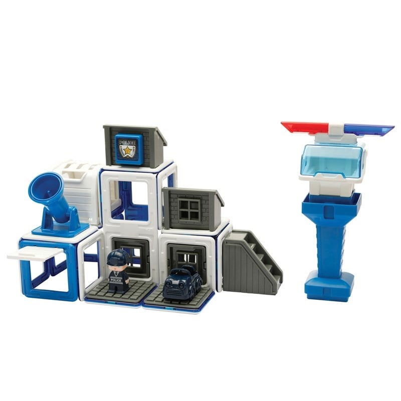 Magformers Mıknatıslı Police Set - 50 Parça 