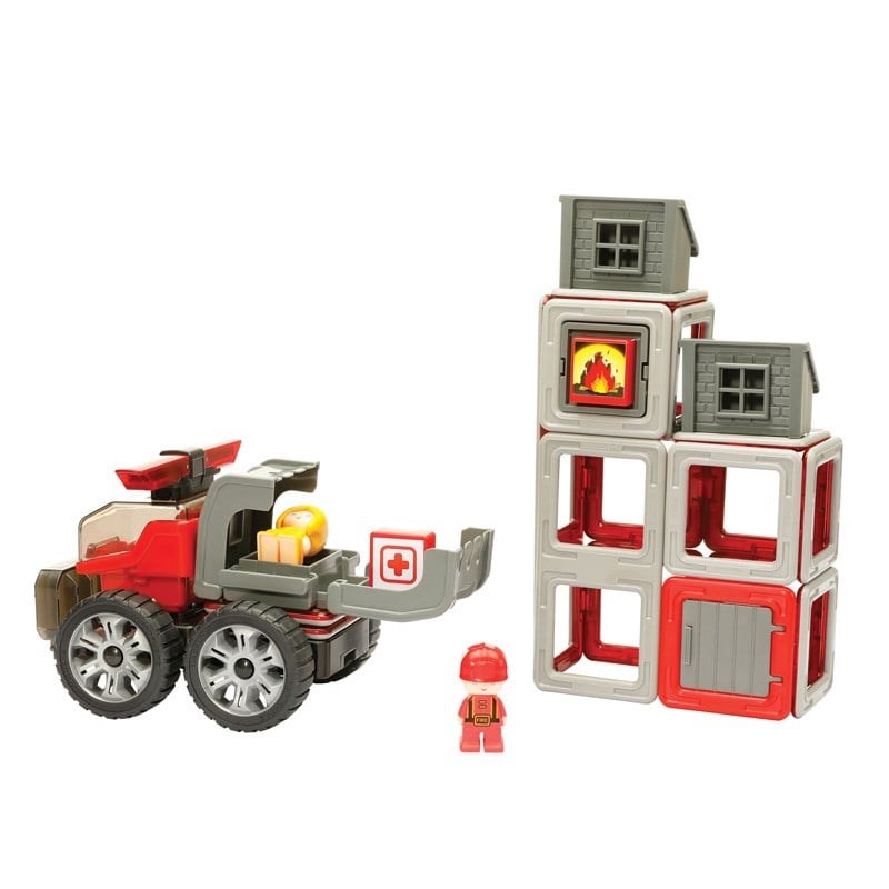 Magformers Mıknatıslı Rescue Set - 50 Parça 