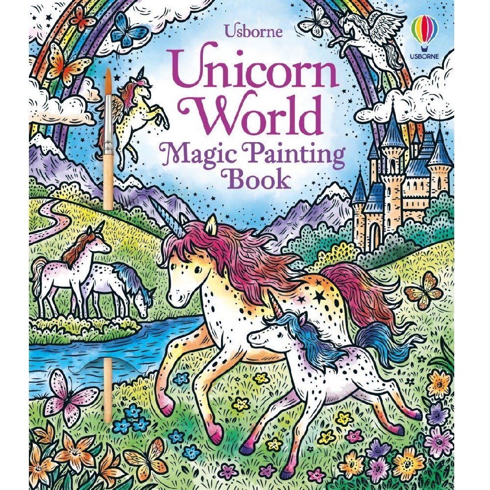 Magic Painting Book: Unicorn World 