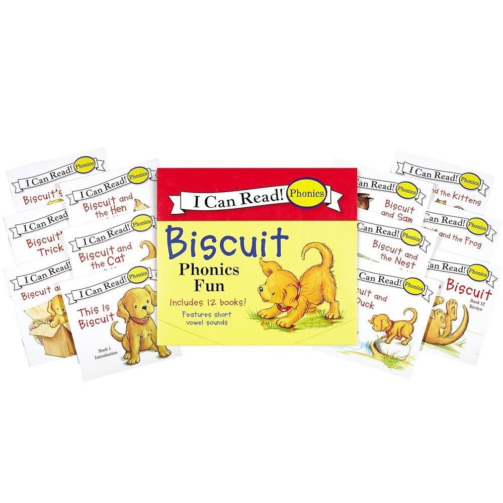 Biscuit 12-Book Phonics Fun! 