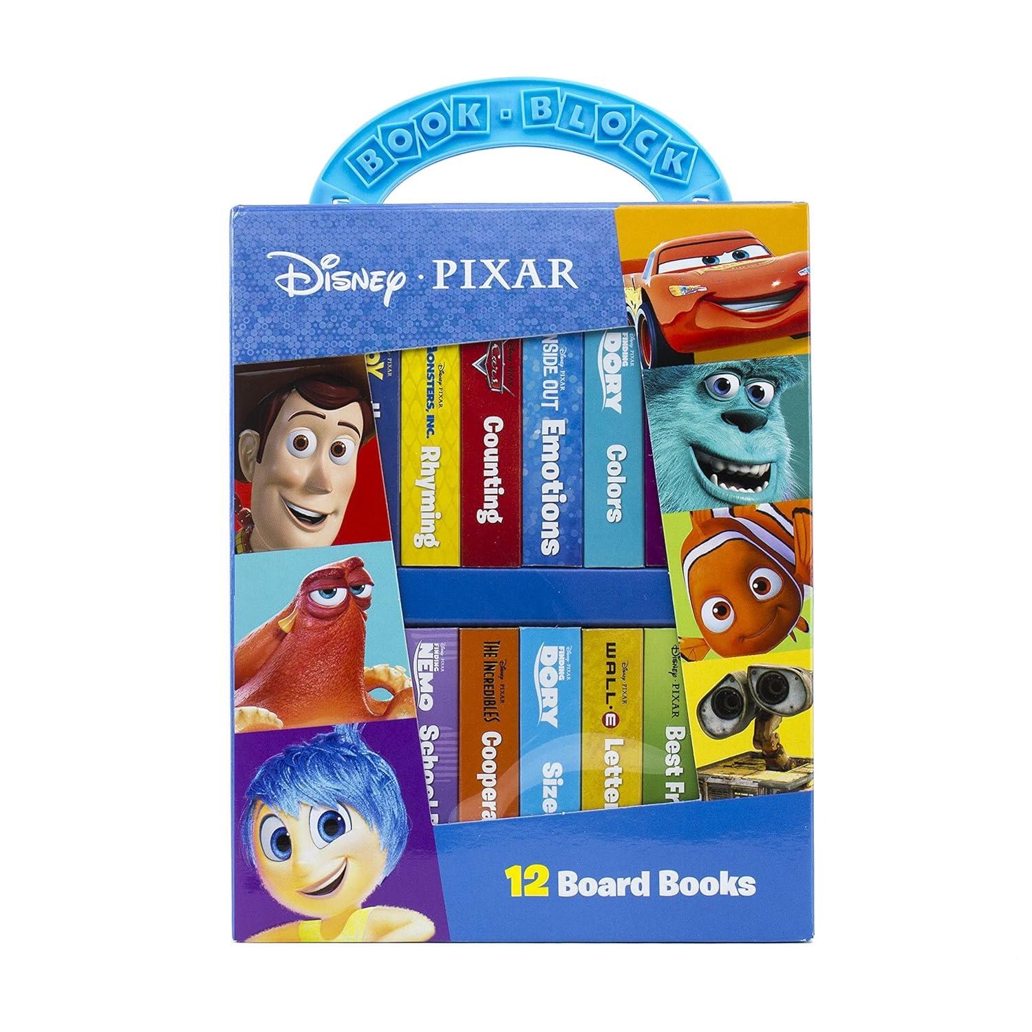 Disney:  Pixar: My First Library 12 Board Book Set- Toy Story, Cars, Finding Nemo, and More! 