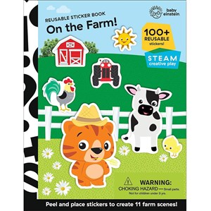 Baby Einstein: Sticker Book-  On the Farm!