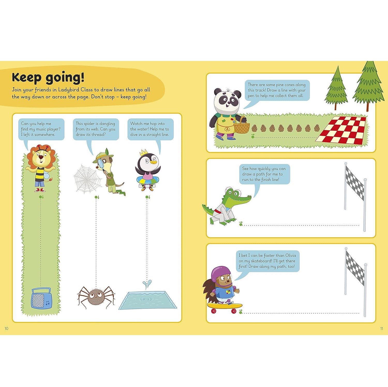 Pen Control: A Learn with Ladybird Wipe-Clean Activity Book 