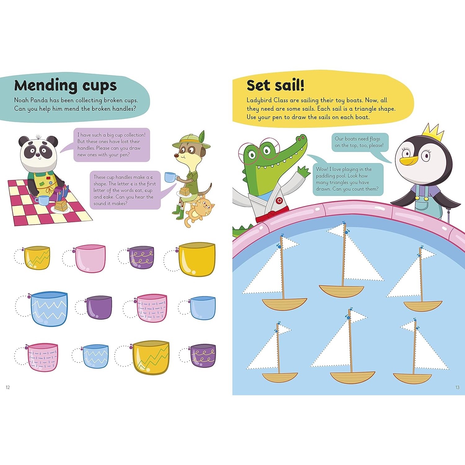 Pen Control: A Learn with Ladybird Wipe-Clean Activity Book 