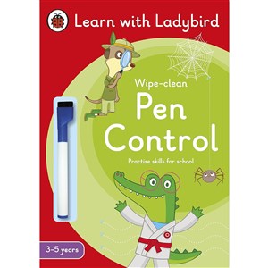 Pen Control:A Learn with Ladybird Wipe-Clean Activity Book